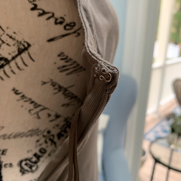 ANN TAYLOR Taupe Dress - Picture 8 of 16